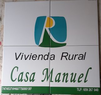 placa vivienda rural andalucia personalizada