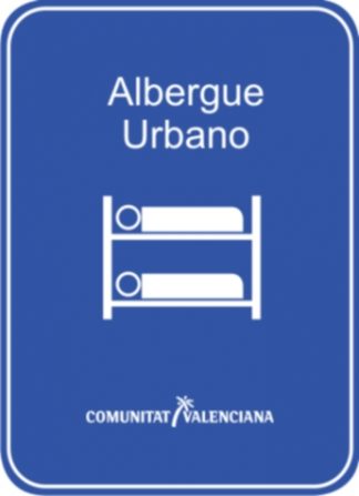 Placa Albergue Urbano Valencia