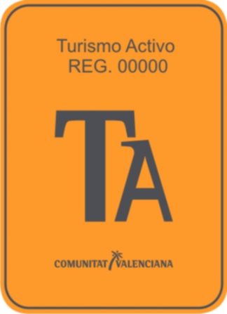 Placa Turismo Activo Valencia