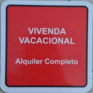 Placa Vivienda Vacacional Cantabria