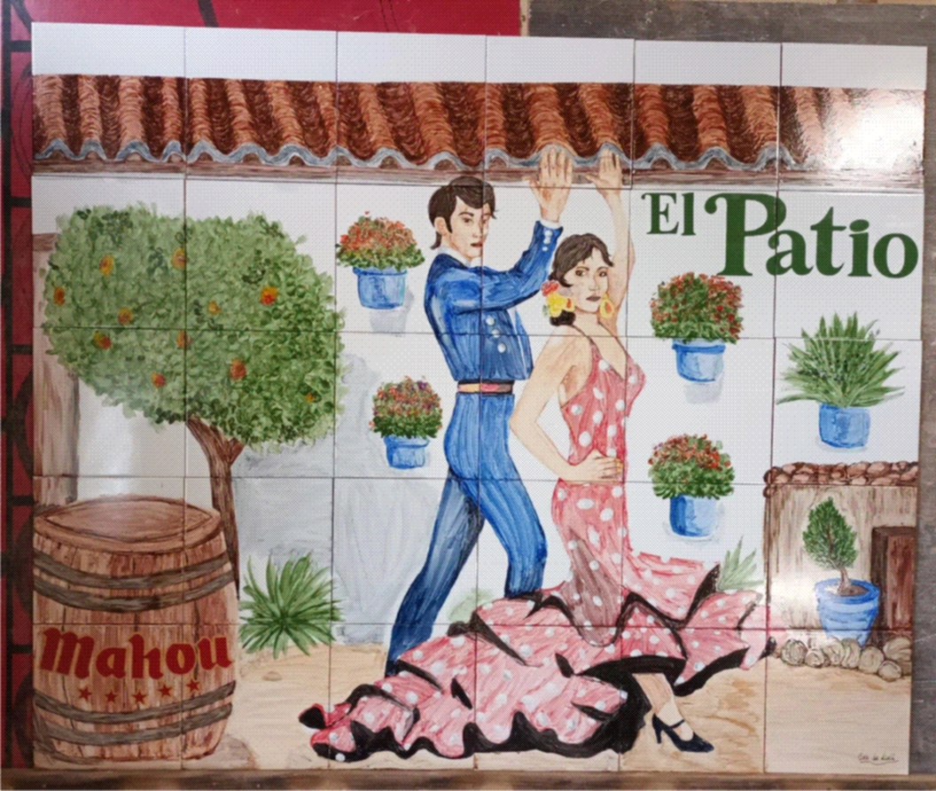 azulejos pintados a mano